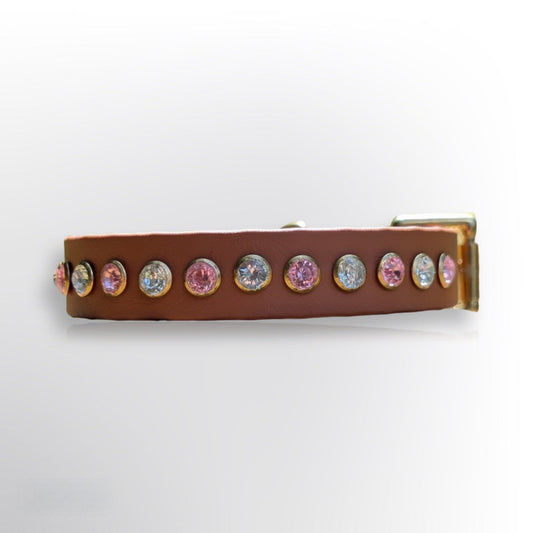 Pink Ice Dog Collar